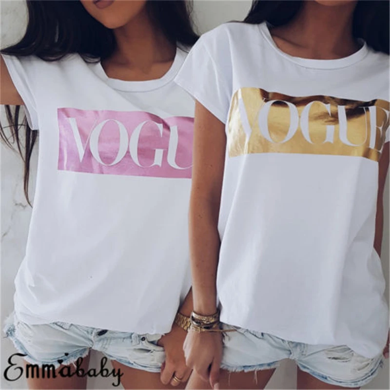 Модная женская футболка для девочек футболки с принтом повседневные