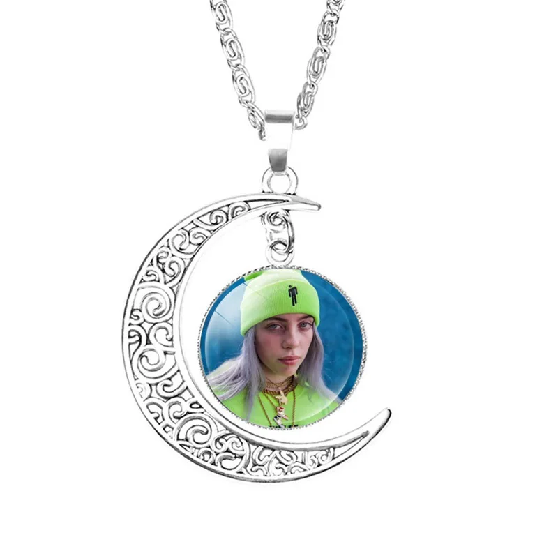 Billie Eilish Popular Necklace Hip-Hop Trendy BAD GUY Do Not Smile At Me Pendant Fans Gift UnisexJewelry Accessorie | Украшения и