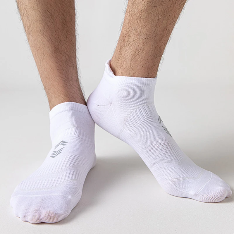 

Мужские и женские нейлоновые спортивные носки до щиколотки, дышащие яркие цветные носки для баскетбола, велосипеда, бега, футбола, путешест...