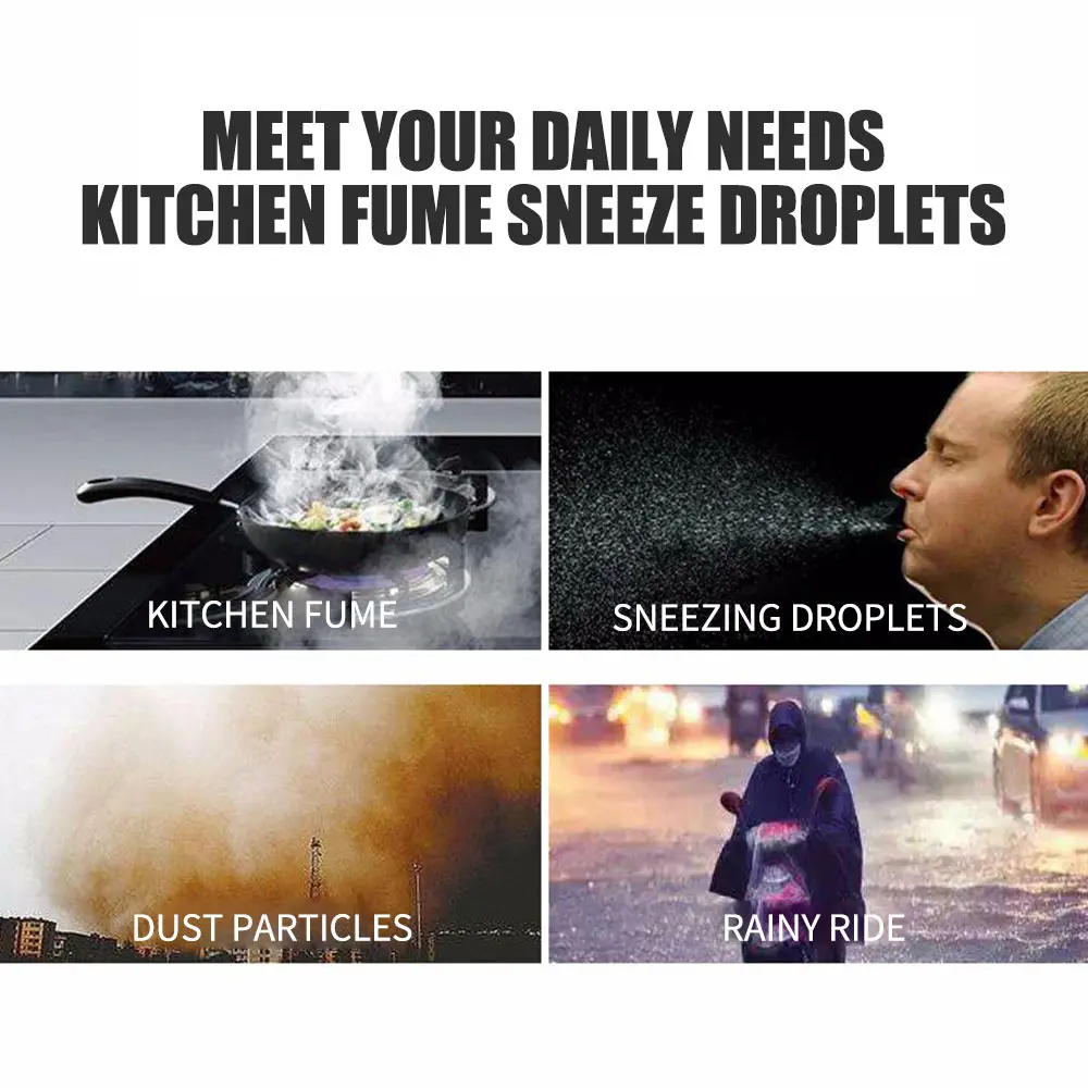 10 шт. прозрачная маска для лица с защитой от брызг Ультралегкая Полнолицевая