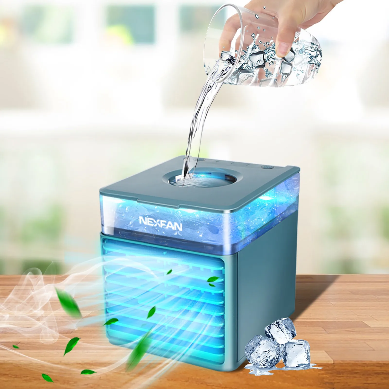 Вентилятор-распылитель воздуха Новый персональный мини-вентилятор 3 скоростных