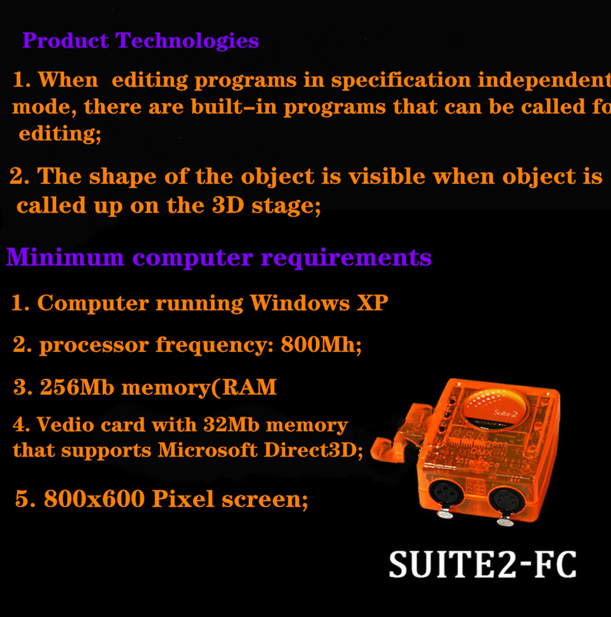 

Suite2FC+ USB DMX CONTROLLER DMX INTERFACE USB SUITE2 FC DMX512 Disco lighting fog machine Lamp Par Led Rgbw For Dmx Stage Light