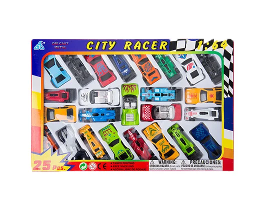 25pcs 50 шт./компл. 1: 64 автомобиля игрушки набор инерции, брелок для автомобильных ключей, модель игрушка набор Малый рампа автомобиля мини модели игрушки с дистанционным управлением для мальчиков Игрушки для детей - Цвет: 25pcs