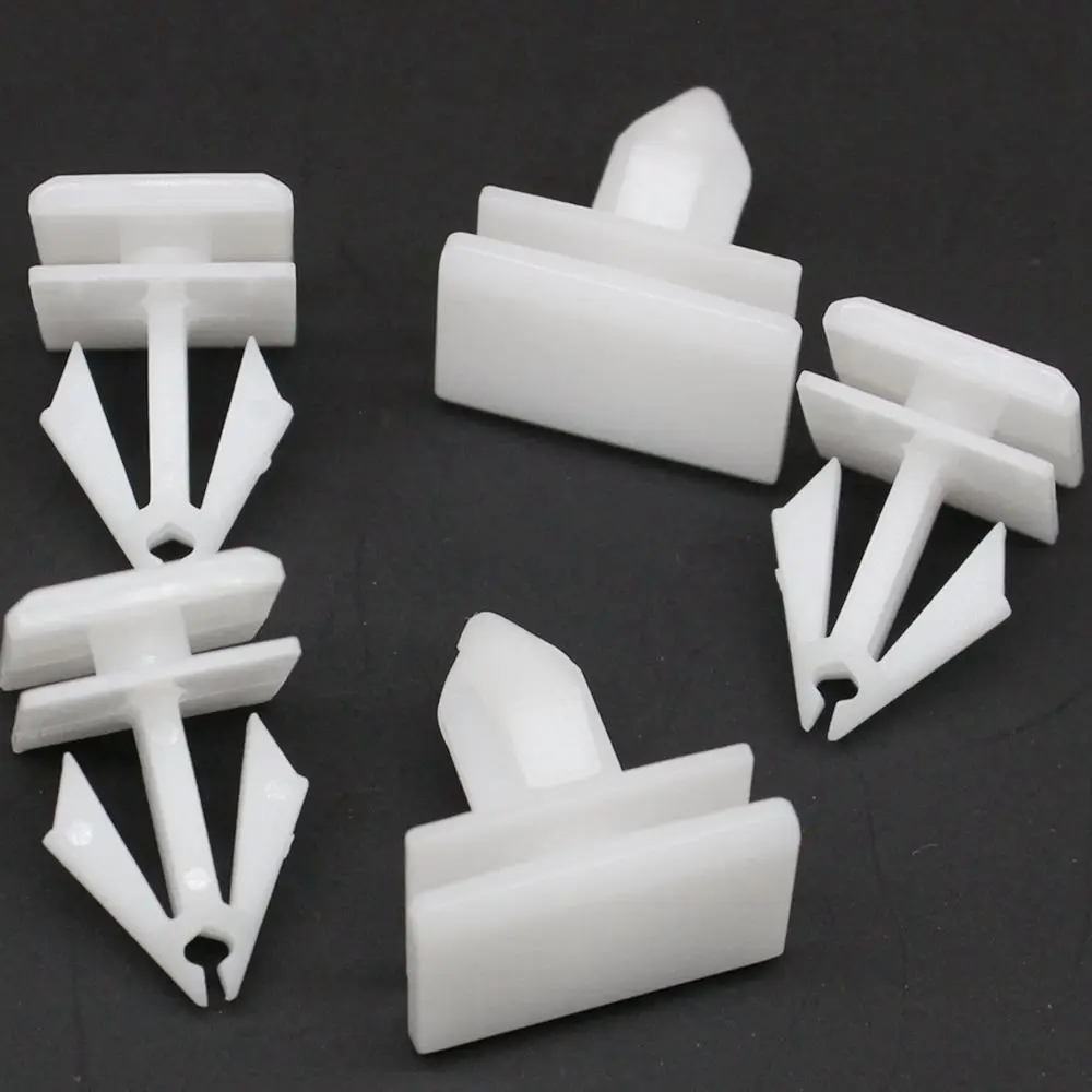

5Pcs For 2011-2019 DODGE CHARGER WHITE NYLON EXTERIOR ROCKER MOLDING CLIP 68092697AA