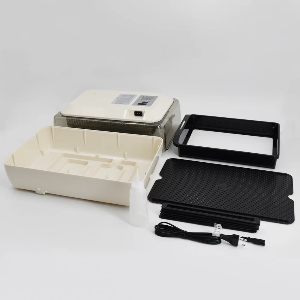 Egg Incubator Automatic 24 Eggs Poultry Hatcher Auto Temperature Control Easy to Observe for Chickens Ducks Goose | Дом и сад