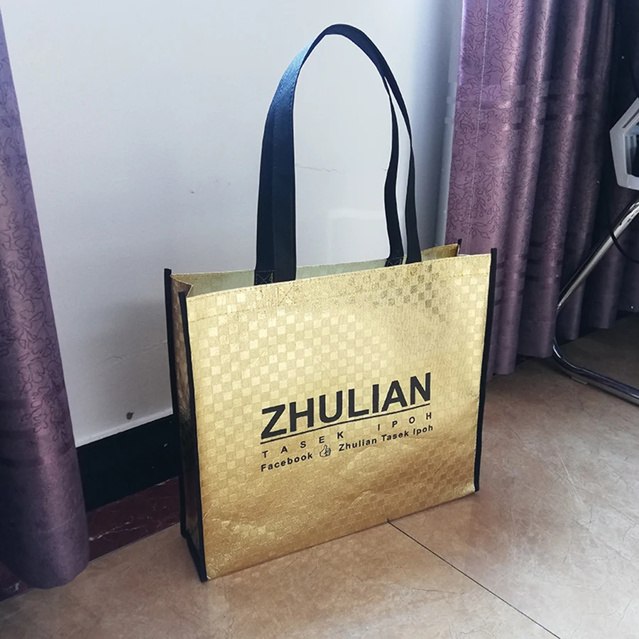 1000 шт./лот пользовательские хозяйственные сумки для продуктов напечатанный