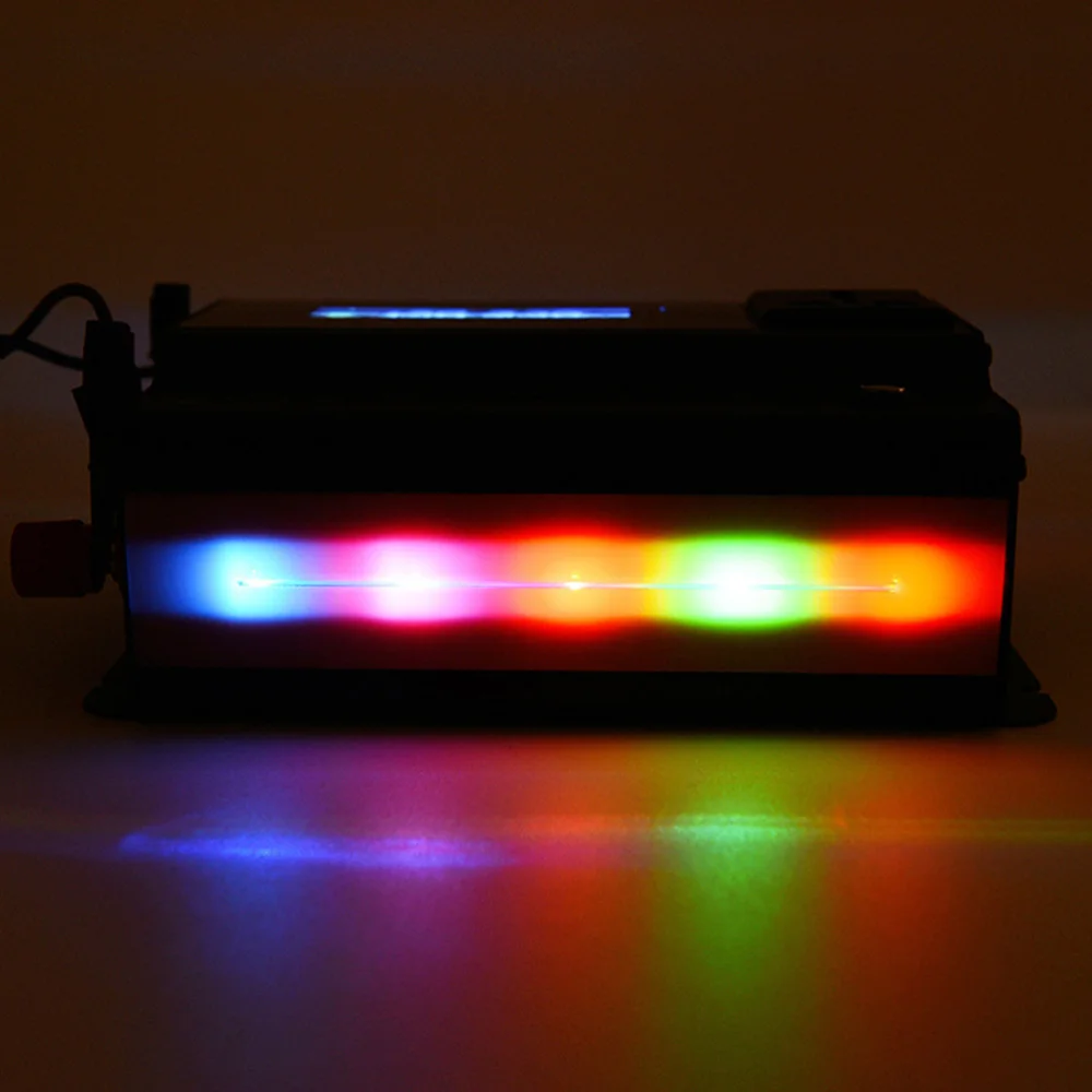 

4000W 24V to 110V 4 USB Socket with LED Colorful Light (US Plug)