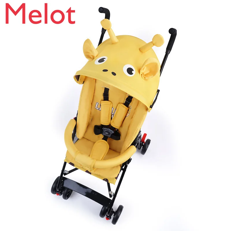 

Baby Stroller Portable Foldable Shock Absorber Trolley Anti-Depression Baby Go out Essential