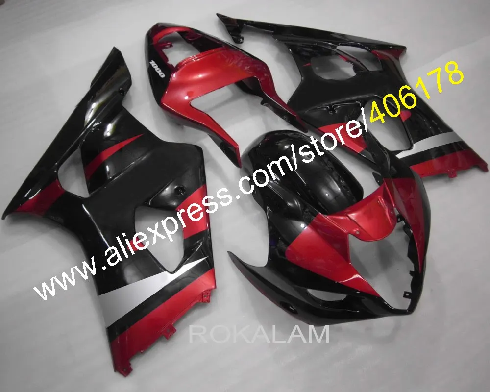 

Customize Fairing Set For Suzuki GSX-R1000 03 04 GSXR1000 2003 2004 K3 Fairings Motorcycle Parts (Injection Molding)