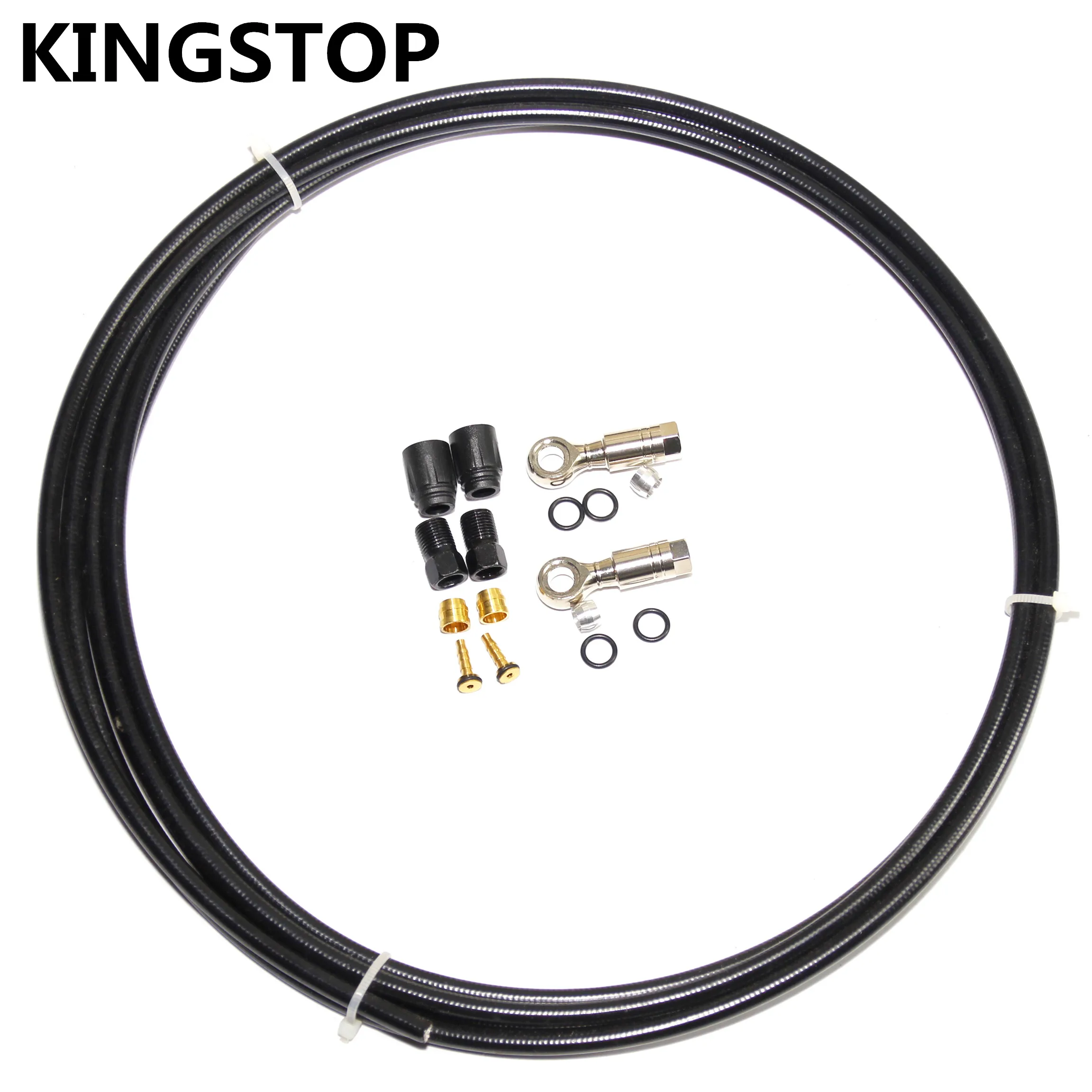 Комплект для Tektro Draco/auriga Comp-ws Orion Gemini HDCDisc тормозной компрессионный шланг оливковый фитинг и запчасти для велосипеда