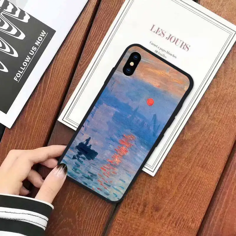 

Monet Garden Lotus Phone Cases for iPhone 11 12 mini pro XS MAX 8 7 6 6S Plus X 5S SE 2020 XR