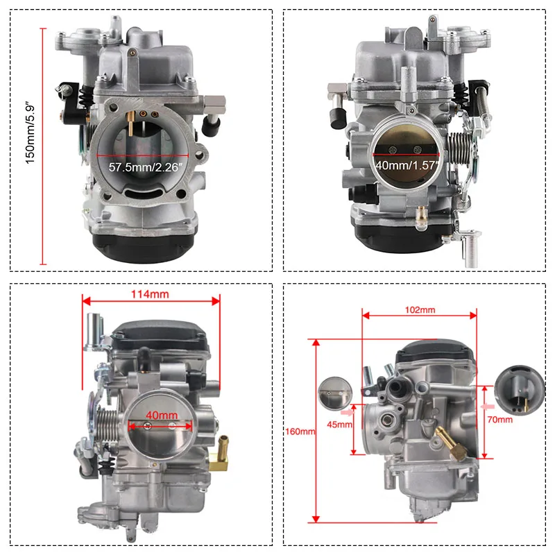 Мотоцикл двойной Cam Карбюратор Carb 27421-99C 27421-99A для Harley-Davidson Sportster Electra Glid |