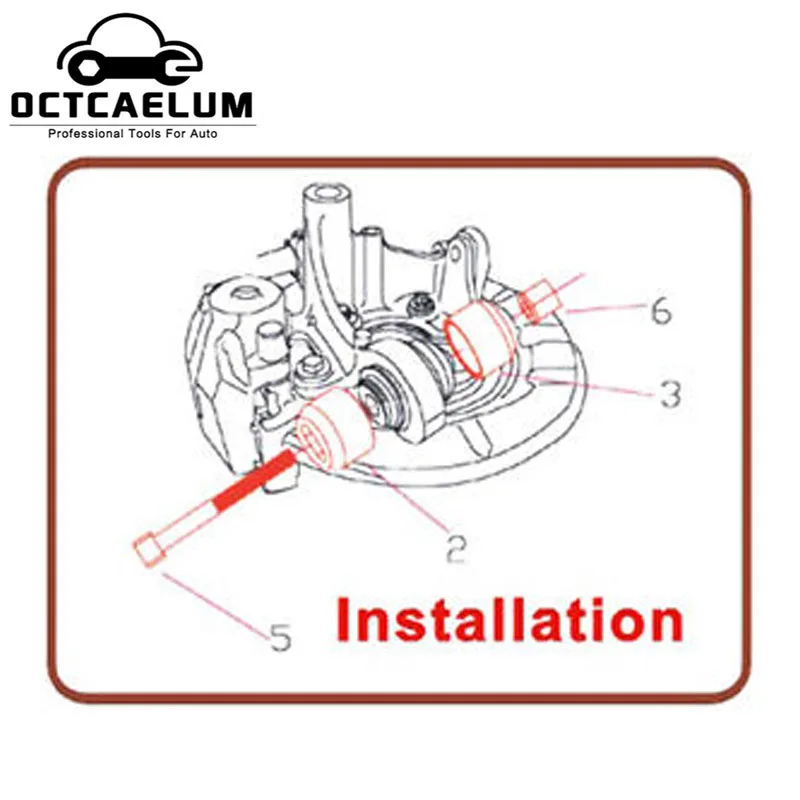 Subframe Bushing Installation Removal Tool Kit for BMW E32 E34 E38 E39 E60 E65 E66 |