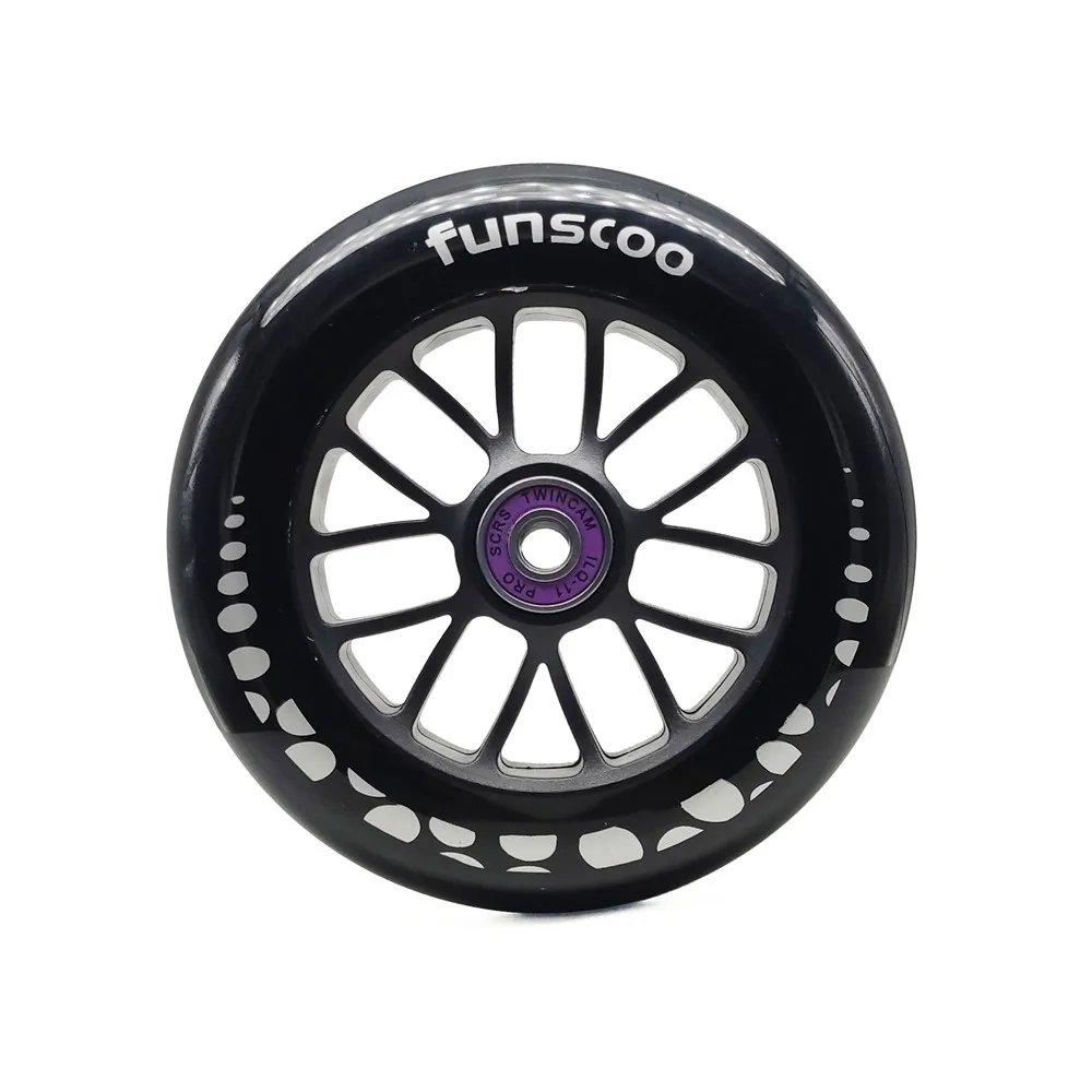 2 шт./лот 85A 125 мм черные роликовые коньки колеса и скутера хорошая эластичность