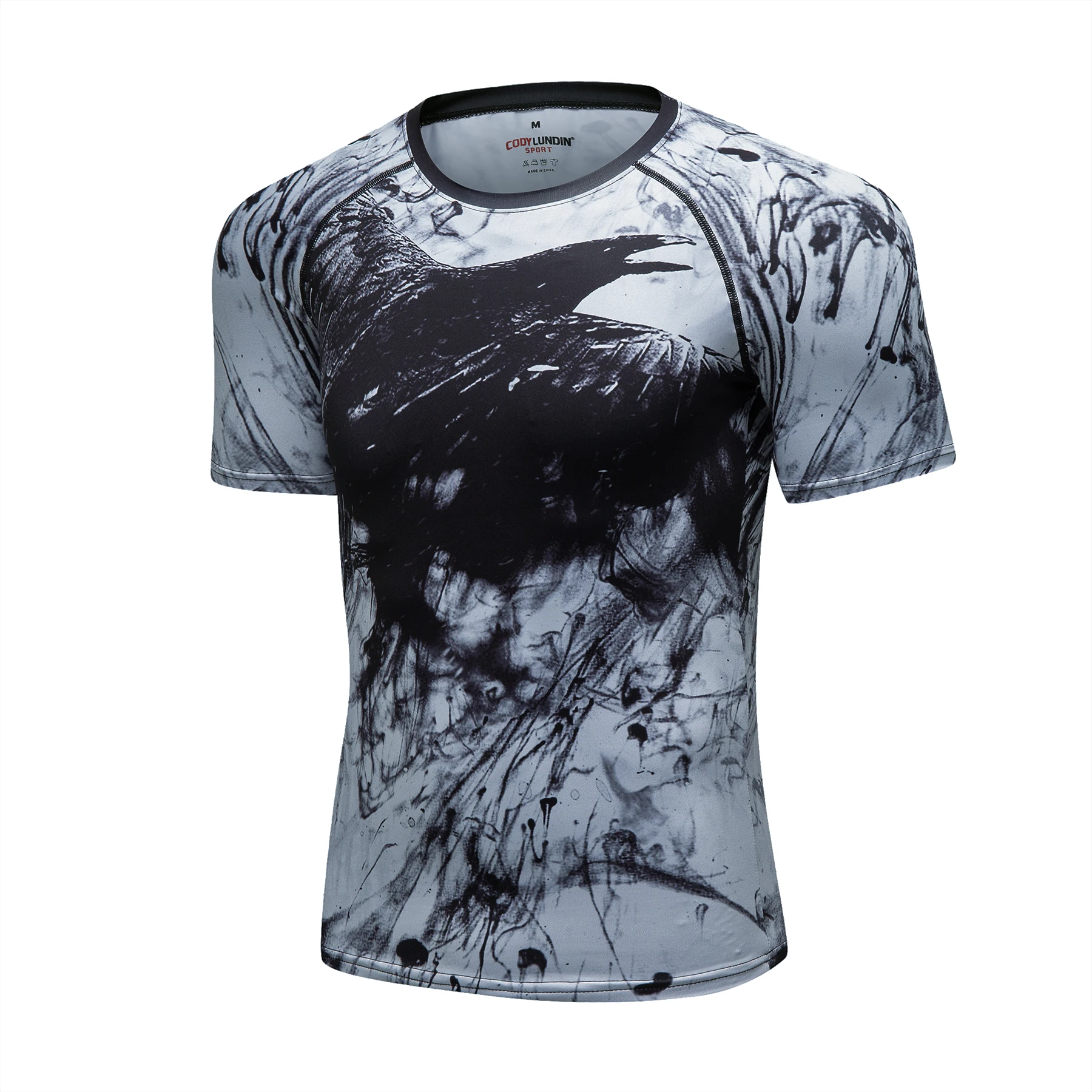 

Printed Rash Guard Gym Boxing Bjj Tops New Design Men's MMA Shirt Digital Sublimation