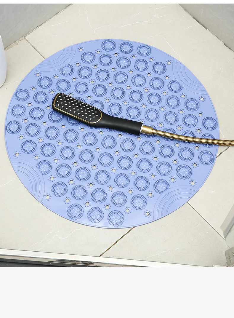 

Противоскользящий коврик для ванной комнаты, дизайнерский напольный коврик с пузырьками, Противоскользящий коврик для душа, круглый коври...