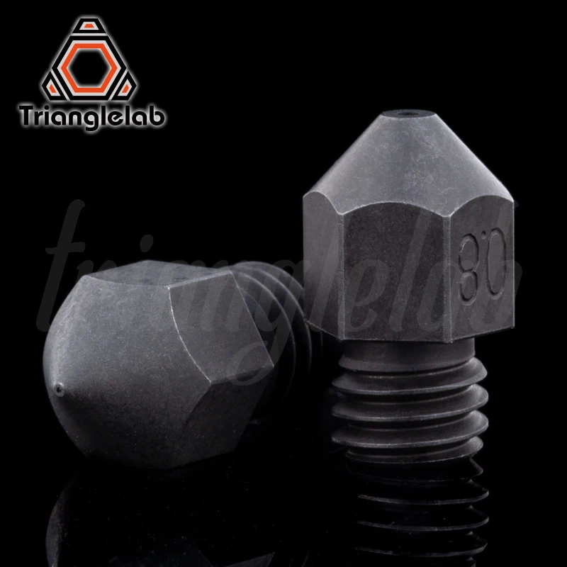 Насадка Trianglelab Swiss MK8 из закаленной стали высокотемпературная нить m6 1 75 мм для 3D