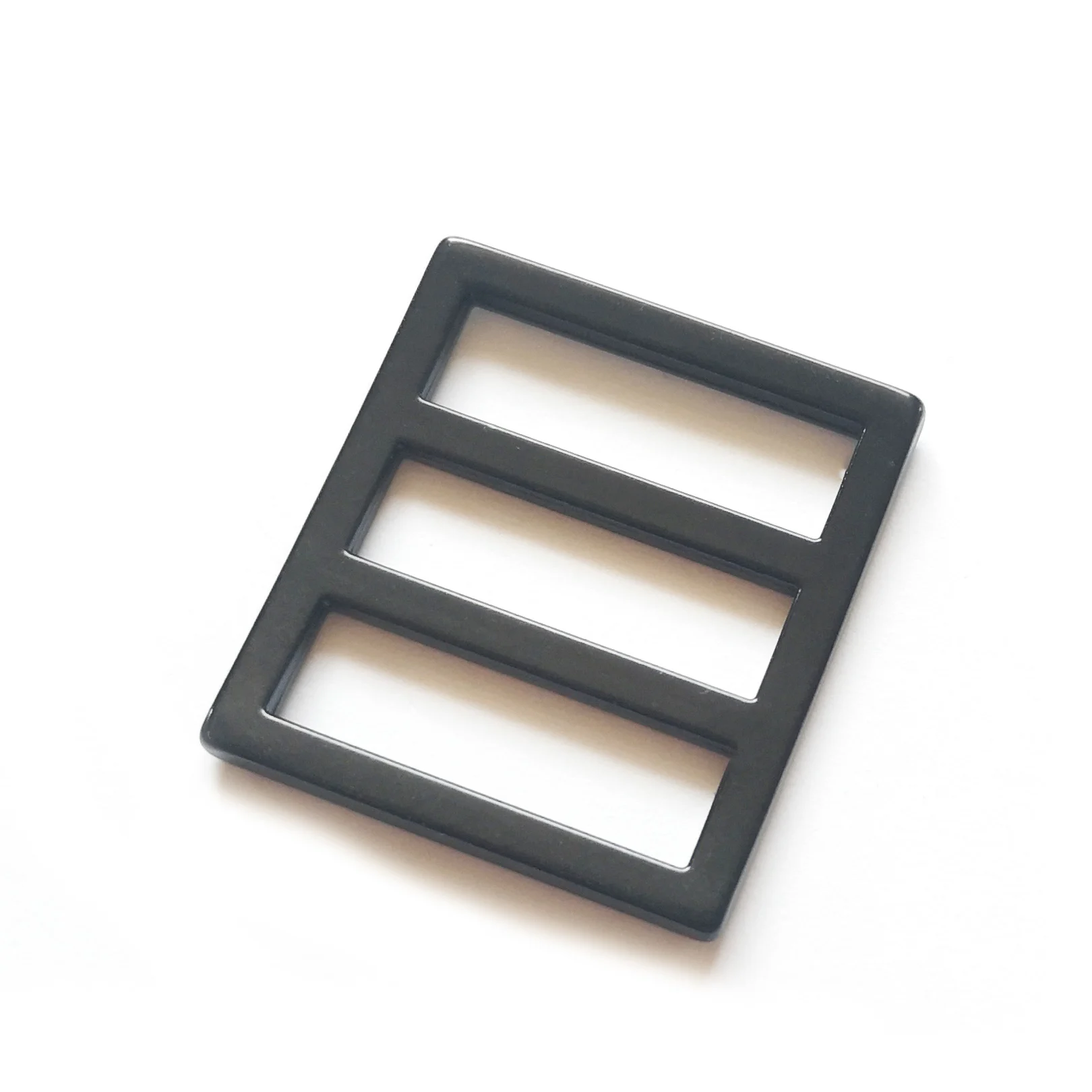 Квадратная пряжка сумка ремень черный цвет 25 мм внутренняя длина материал Znic