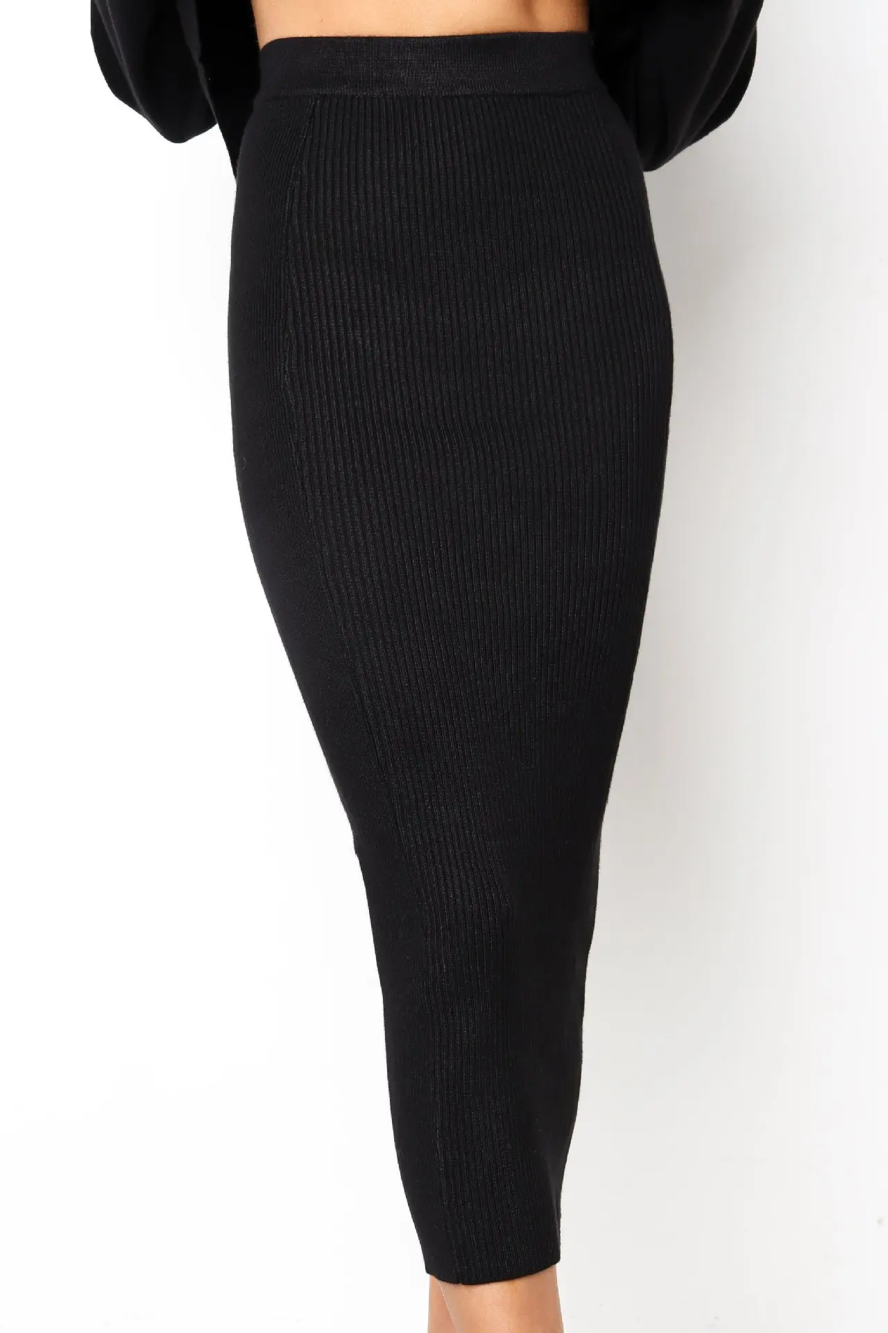 

Donsignet Women's Skirt Fashion Solid Color Pit Stripe Sexy Skirt High Waist Slim Fit Hip Pencil Woman Skirts Women's Clothing