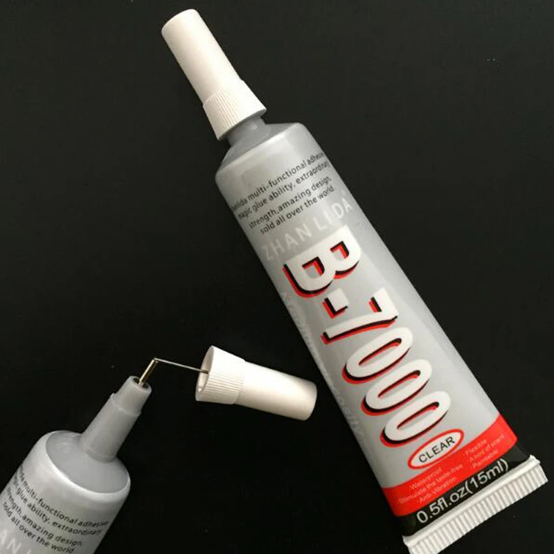 1 шт. B-7000 клей промышленный клей 15 мл 0.5fl.oz для ювелирных изделий ногтей стекло