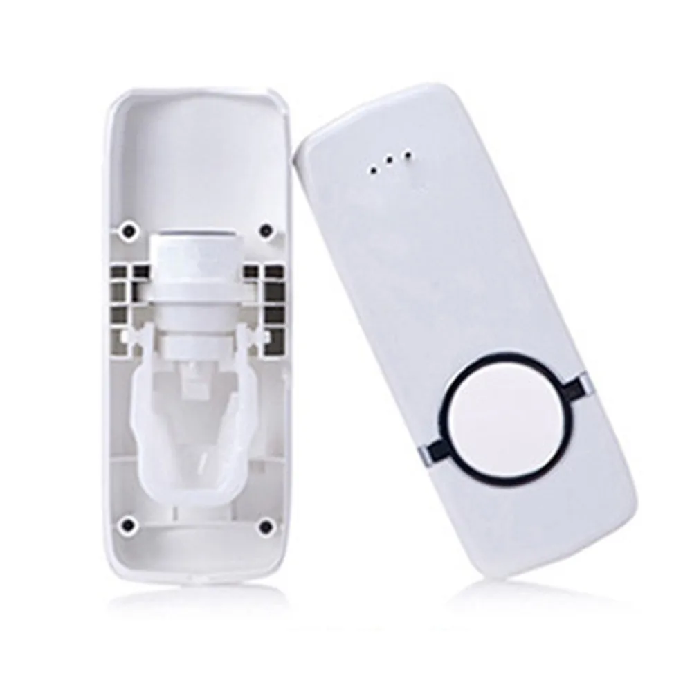 Bathroom Accessories Toothbrush Holder Home Auto Automatic Toothpaste Dispenser Set Wall Mount Stand accessori | Дом и сад