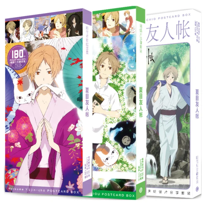 Аниме Нацумэ yuujinchou открытка игрушка волшебная бумажная коллекция открыток