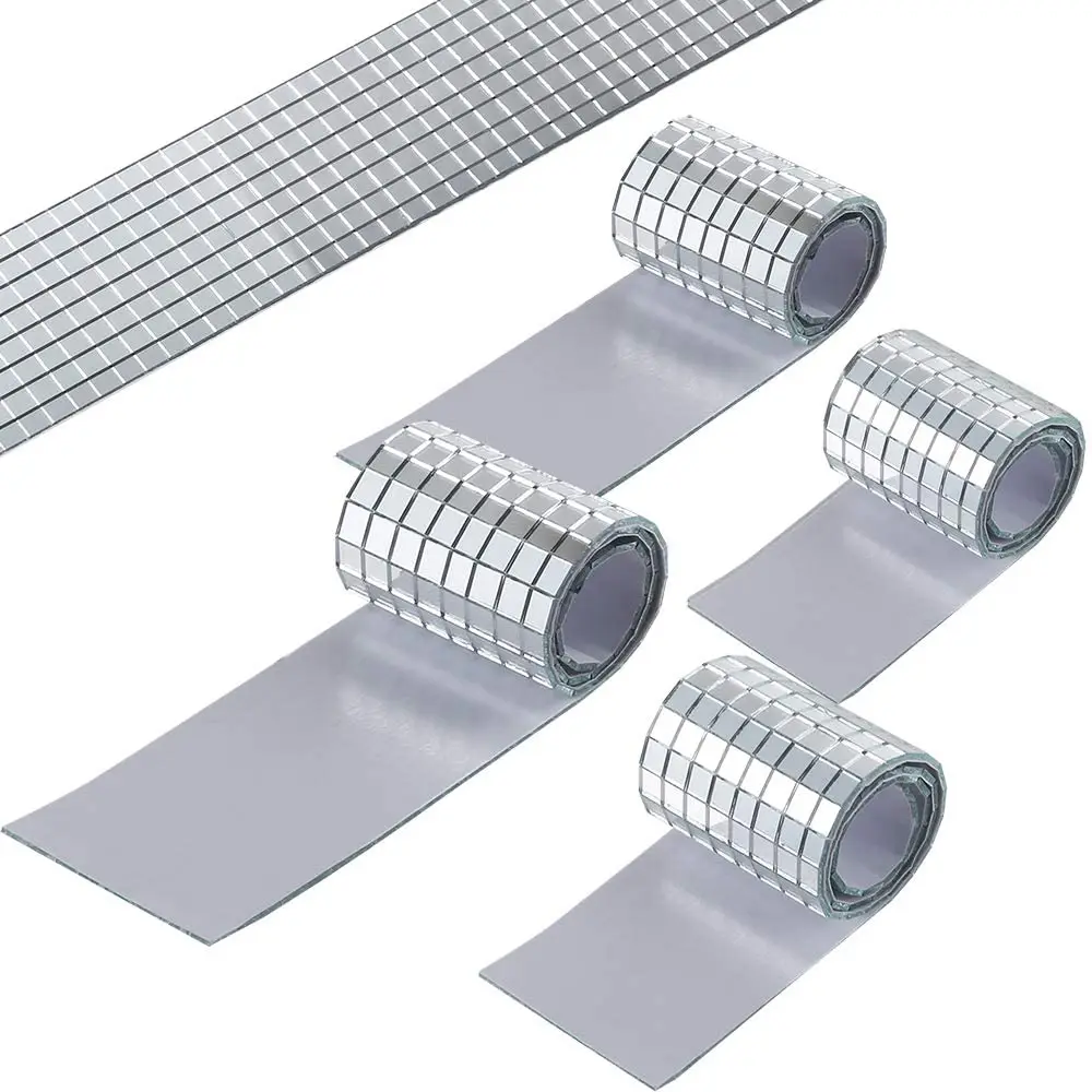 Самоклеящаяся мозаичная плитка квадратные стеклянные зеркала зеркало для