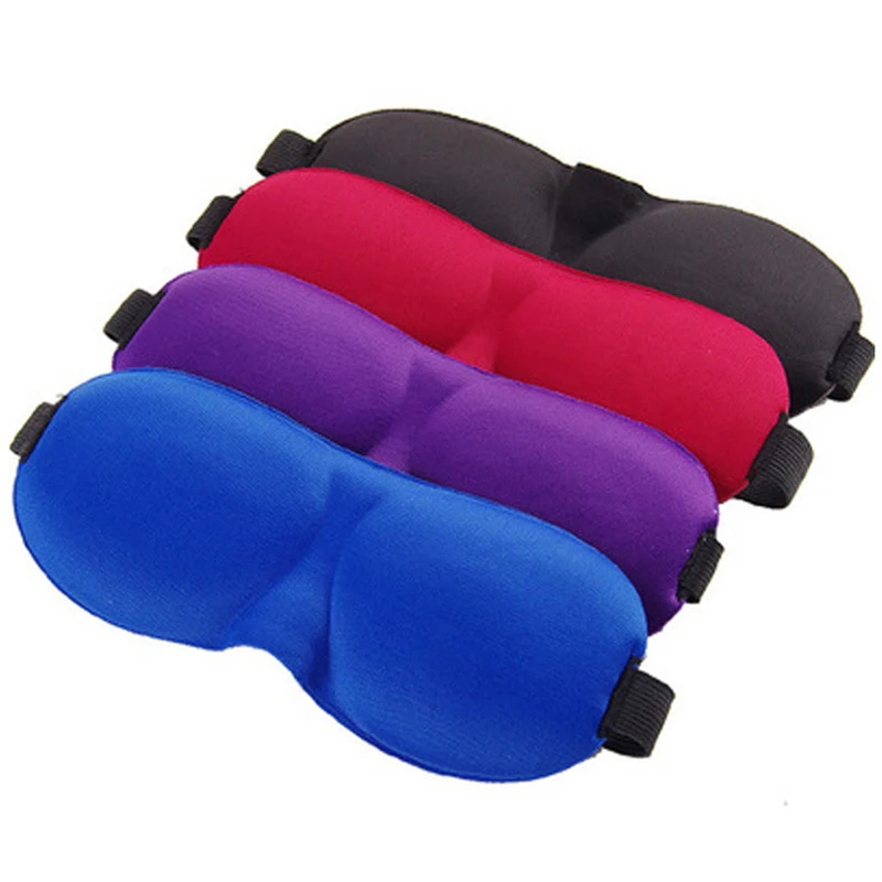 1 шт. шелковая маска для сна мягкая глаз мягкие тени отдыха путешествий повязка на