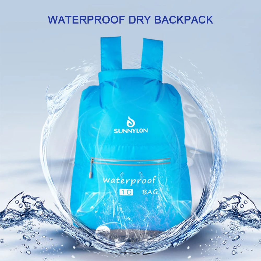 

Waterproof Dry Backpack Roll Top Dry Compression Sack Dry Sack for Kayaking Beach Boating Hiking Camping Fishing