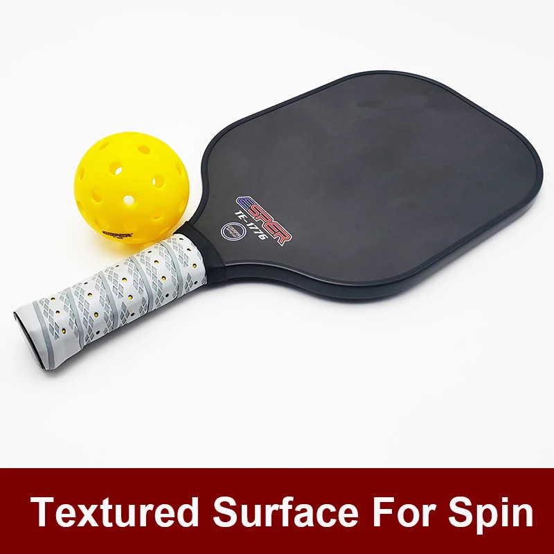 Ракетка для ракетки ESPER Pickleball с текстурированной поверхностью легкая ракетка из