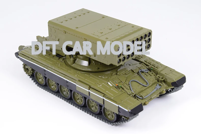 1:43 Масштаб сплава TOS-1A(T-90) Танк модель детского игрушечный танк авторизованный игрушки для детей