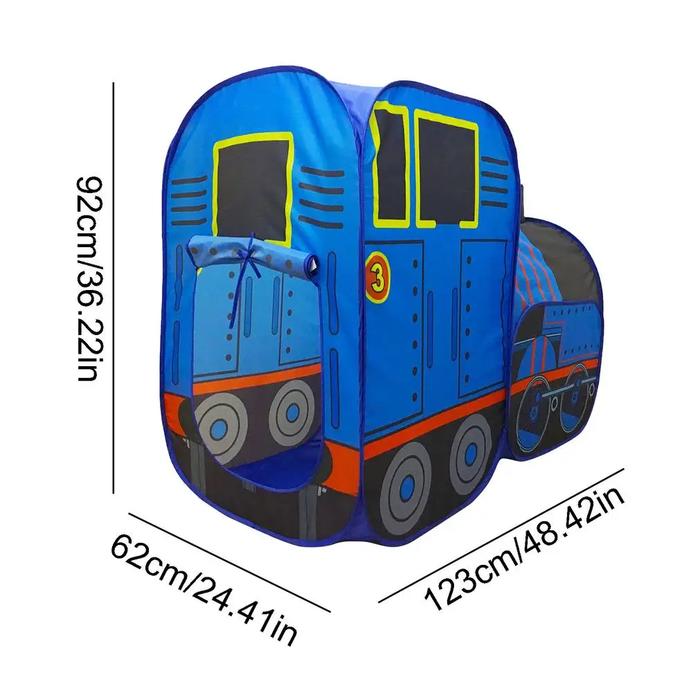 

Portable Play Kids Tent Ball Train Climb Tent Boy Girl Castle Indoor Outdoor Baby Playhouse Folding Tent for Children