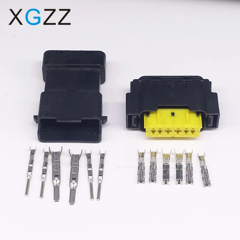 5 партиями по 6 комплектов Pin бензин для авто вилка насоса фар лампа кабельный