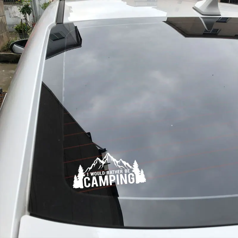 18 4 см * 8 я бы предпочитал походные автомобильные наклейки виниловые | Автомобили