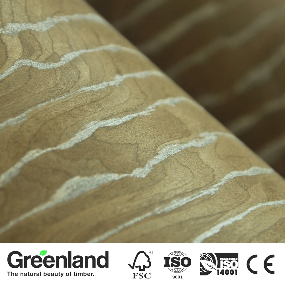 GREENLAND New Design Special Brown Engineered Wood Veneers size 250x58CM Boat Decking Guitar