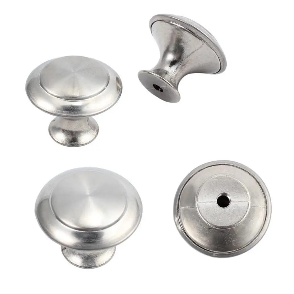 10 шт./компл. круглые ручки шкафа стальные ящика кухонные аксессуары Тяговая