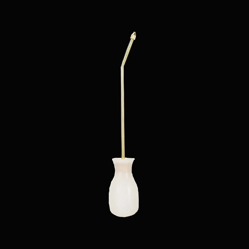 

1pcs Powder spraying device Copper tube silica gel Duster bee medicine use for apiculture beekeeping tools