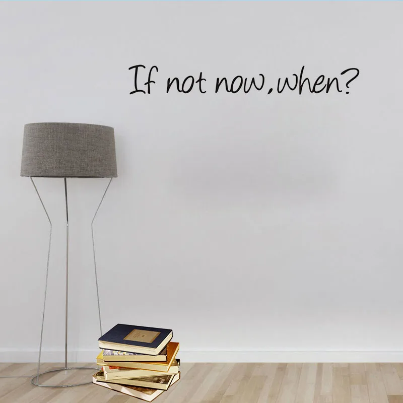 

Custom Company Office School Living Room Removable Wallpaper Motivational Phrase Phrase Wall decals home decals