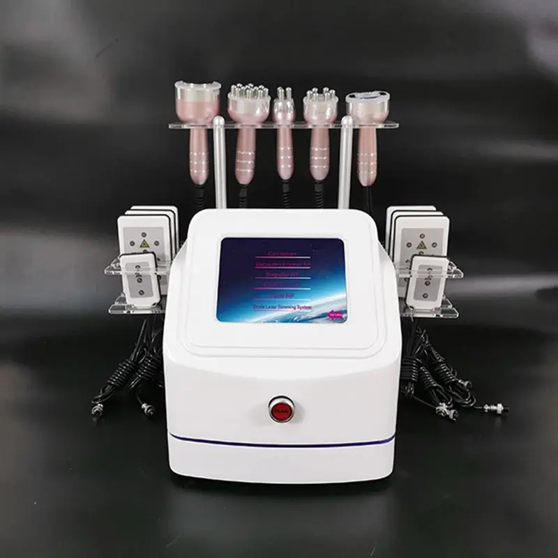 

The New Desktop 6 in 1 40K Fat Bursting Device Weight Loss Machine Cavitation RF Lipo Laser Shaping Body Slimming Beauty Device