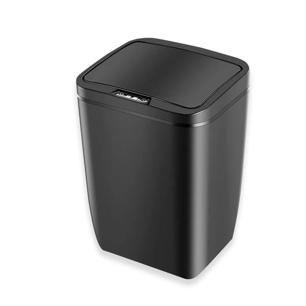 

Automatic Intelligent Induction Trash Can Household Kitchen Bedroom Bathroom Trash Plastic Bin 12L B99
