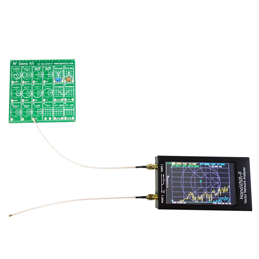 RF Demo Kit NanoVNA тестер доска фильтр аттенюатор для векторный сетевой анализатор