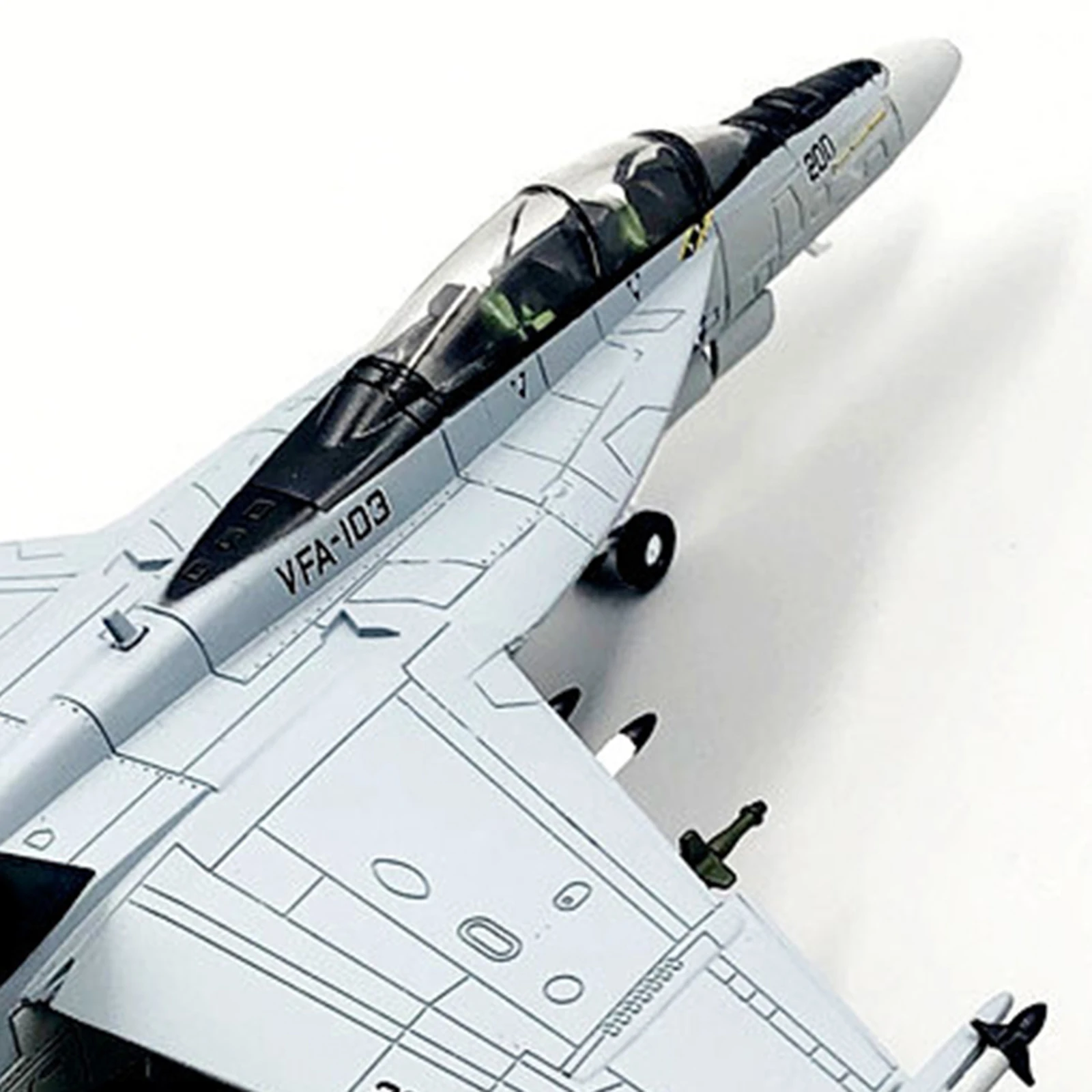 

1/100th FA-18F Aircraft Fighter Model Airplane Model Office Decor Collection Ornament