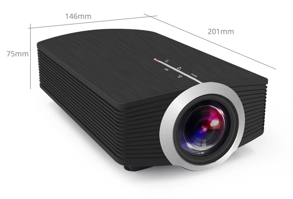 ALSTON YG500 обновленный YG510 мини-проектор 1080P 1800 люмен портативный ЖК-светодиодный проектор домашний кинотеатр USB HDMI 3D проектор бас-динамик
