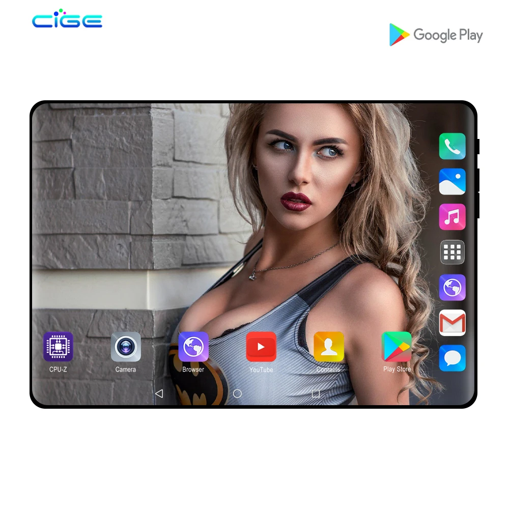 N9 10-дюймовые Планшеты на Android 7 0 4G Lte две sim-карты Восьмиядерный 2 Гб ОЗУ 32 ПЗУ Google play