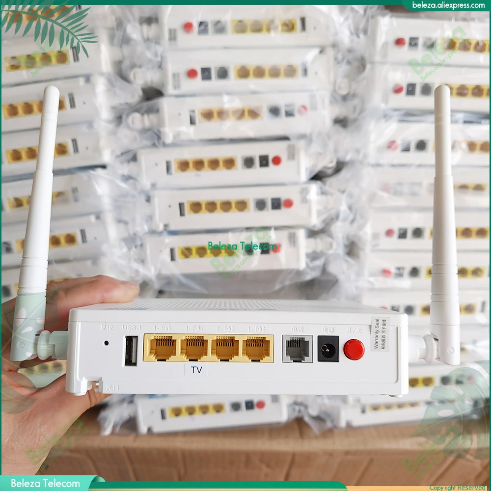 Новинка 100%, 6 шт., самая низкая цена, оригинал, F673AV9a, двухдиапазонный, 4 интерфейса, Wi-Fi, ONU Gpon, английская прошивка без адаптера питания, F673A V9 ONT