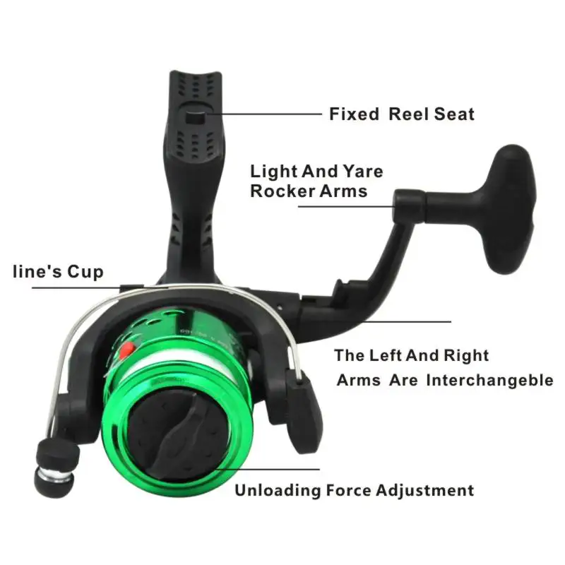 Новая стильная Катушка для спиннинга левая/правая пресной и соленой воды катушка