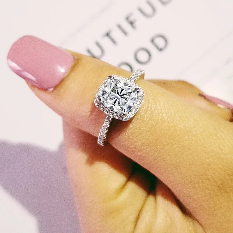 Женское кольцо из серебра 925 пробы с вырезами|ring set|rings set for womenfinger ring |