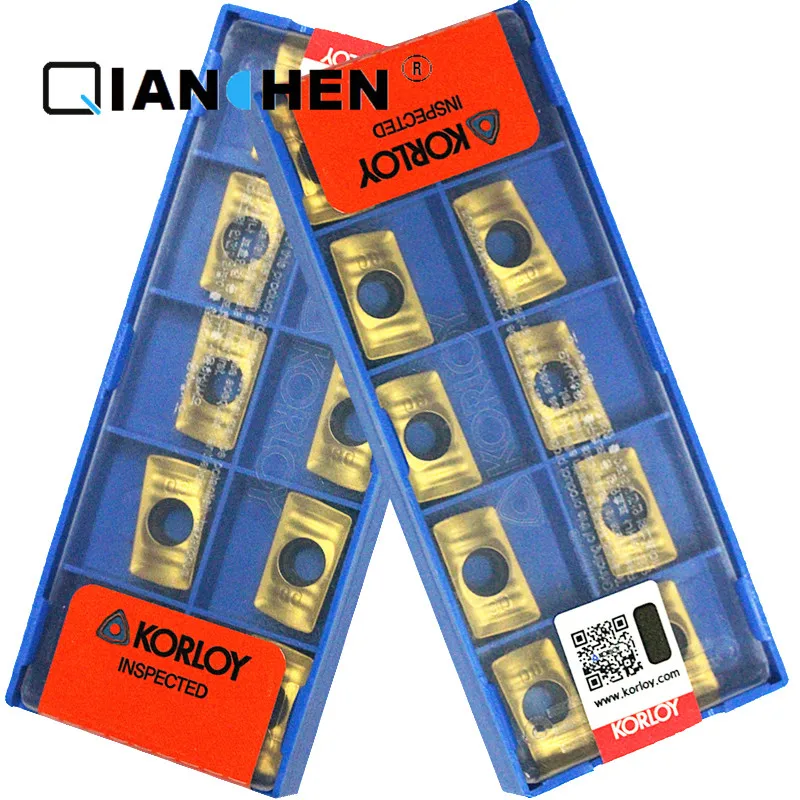 Genuine Original Korea Korloy APMT1604PDR PC6510 CCGT09T302-AK　H01 (10pcs/lot) High Quality Internal turning tool Insert | Инструменты