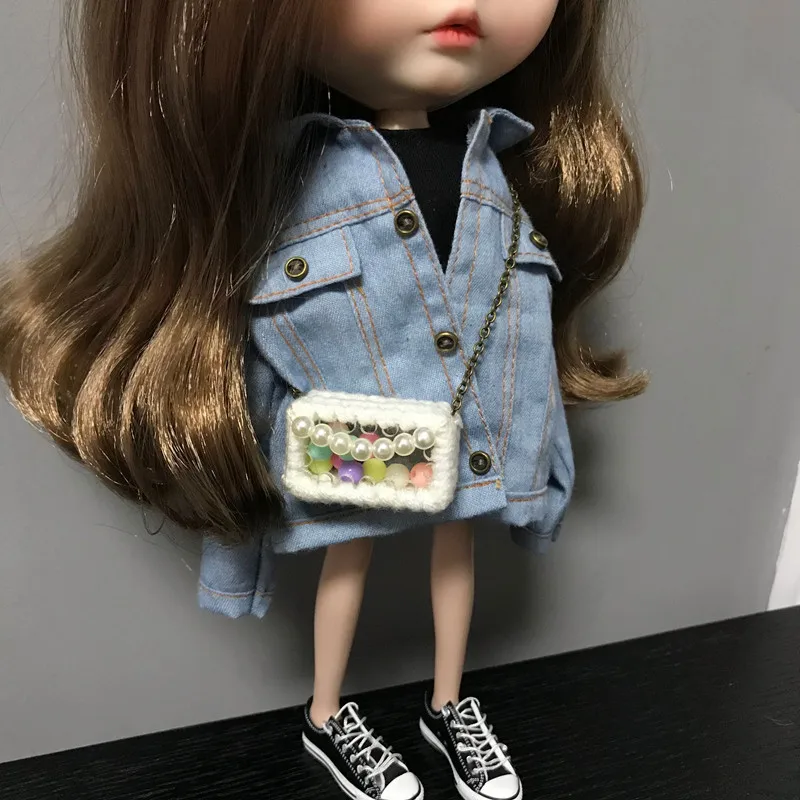 Миниатюрные 1:6 Куклы blythe Bag акриловая модная сумка для куклы licca Pullip 1/6 аксессуары