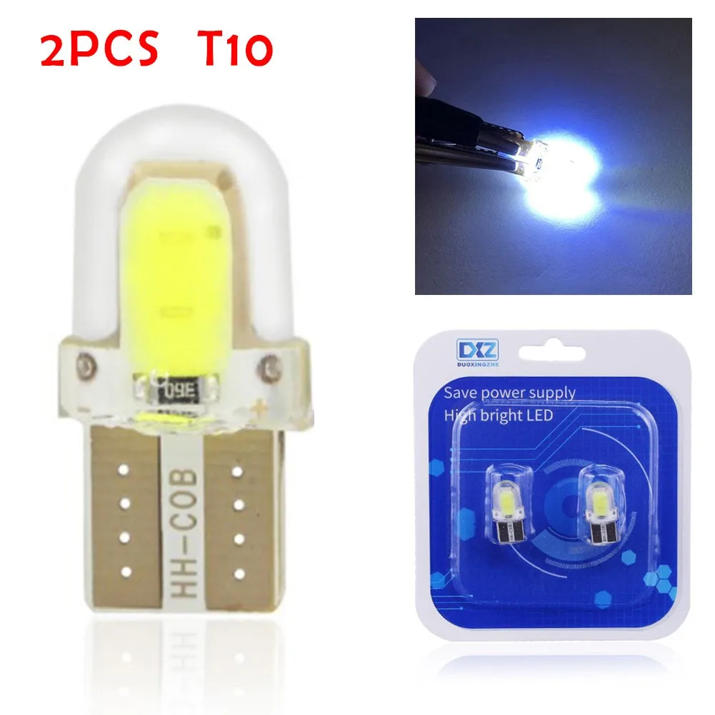 

12V DC T10 Light Bulbs 194 168 W5W 2 Pcs 360 Degree Accessories Interior